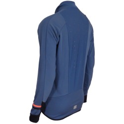 Тёплая разминочная куртка Sportful Apex WS Jacket серо-голубая